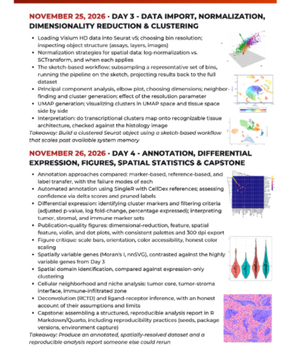 Spatial Transcriptomics Day 3 and 4